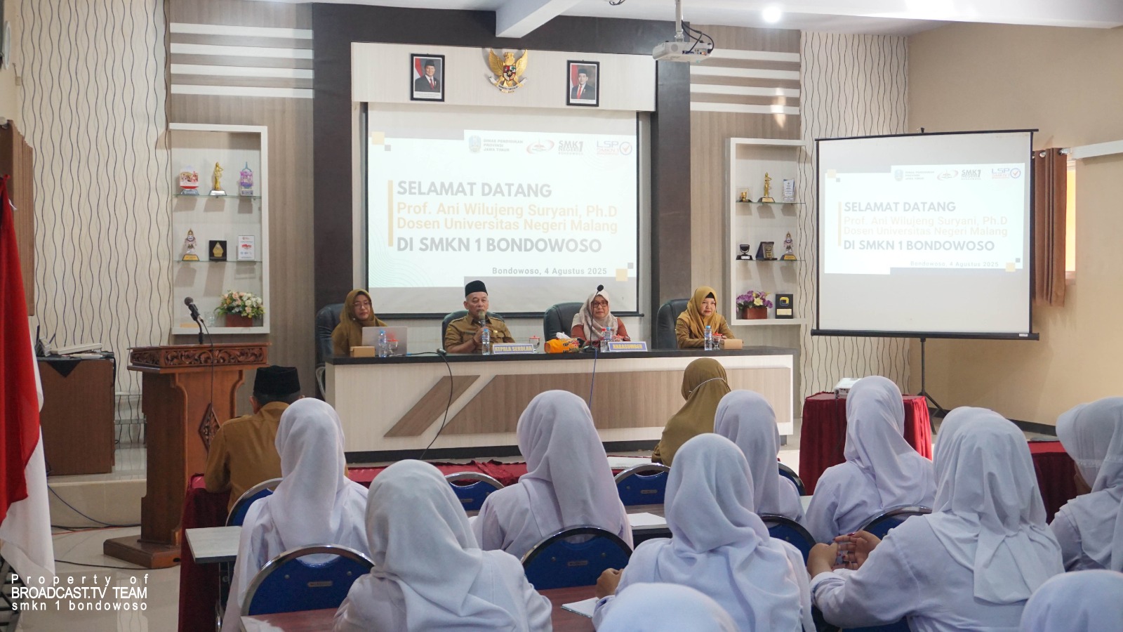 Guru Tamu Akuntansi SMKN 1 Bondowoso Hadirkan Dosen UM Motivasi Prestasi Siswa