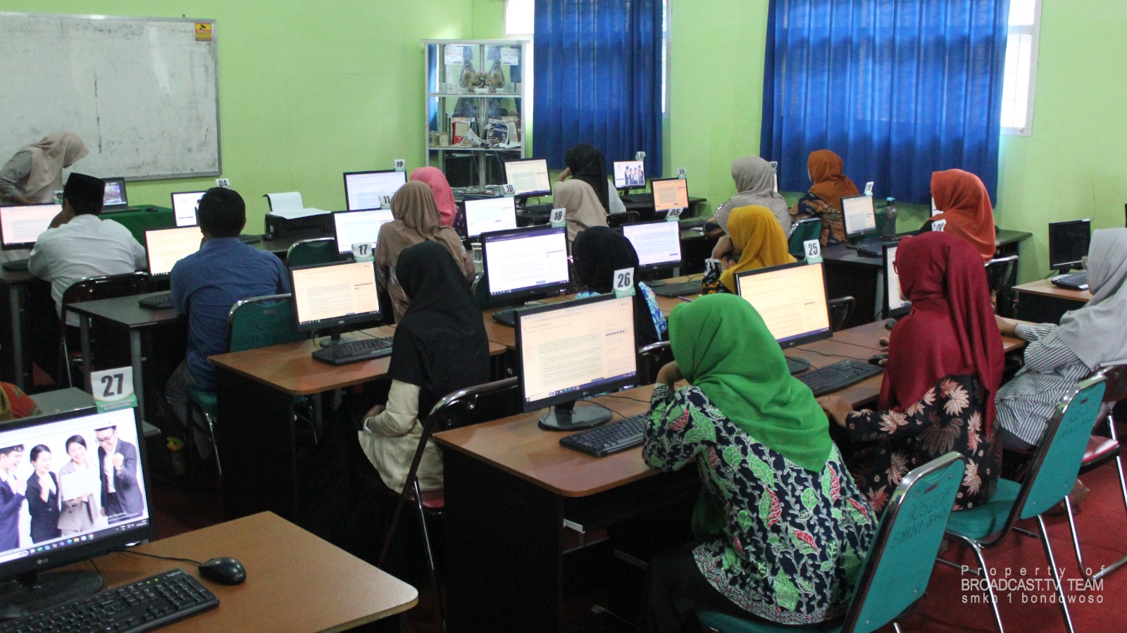 UKKJ Dinas Pendidikan Bondowoso Digelar di SMKN 1 Bondowoso