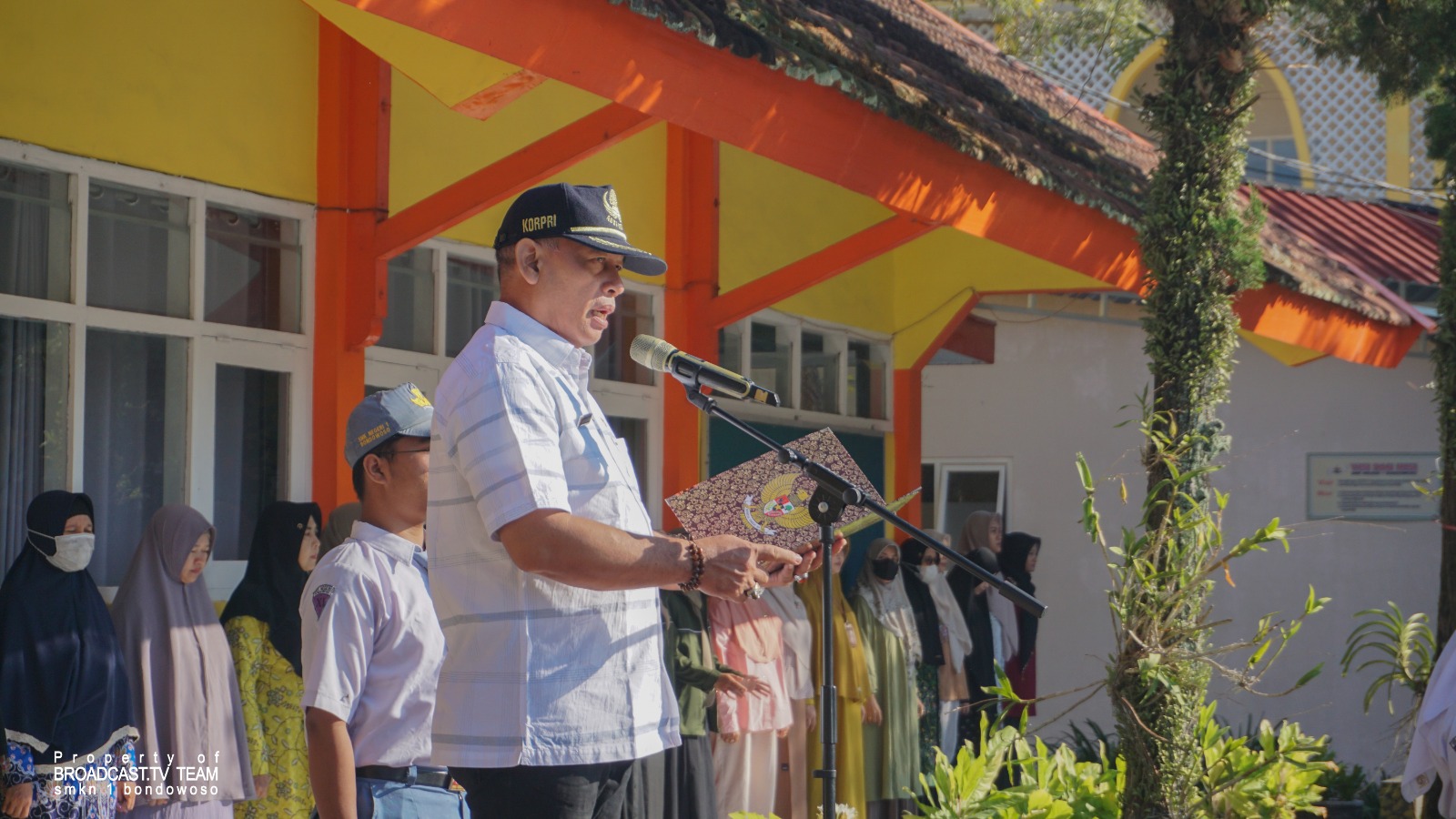 Upacara Bendera SMKN 1 Bondowoso 1 September 2025